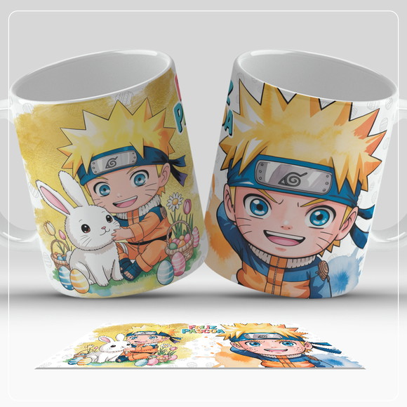 Caneca Personalizada de Porcelana Páscoa