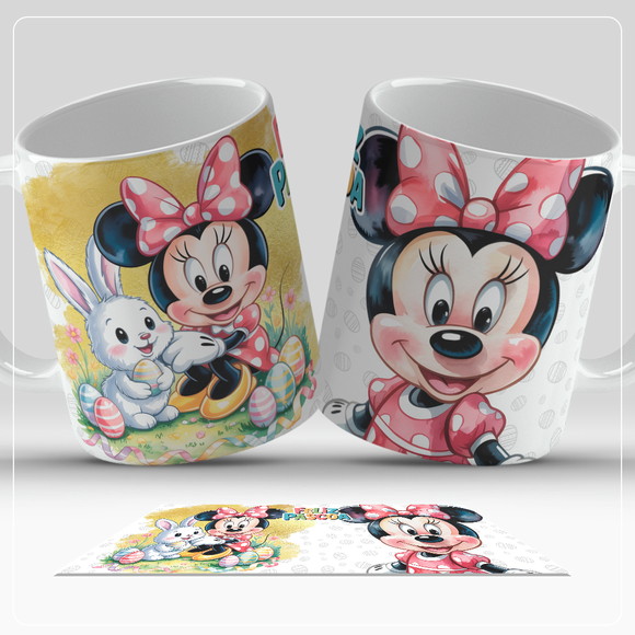 Caneca Personalizada de Porcelana Páscoa