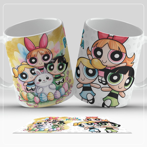 Caneca Personalizada de Porcelana Páscoa
