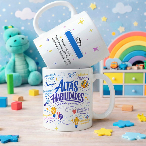 Caneca de Porcelana Altas Habilidades