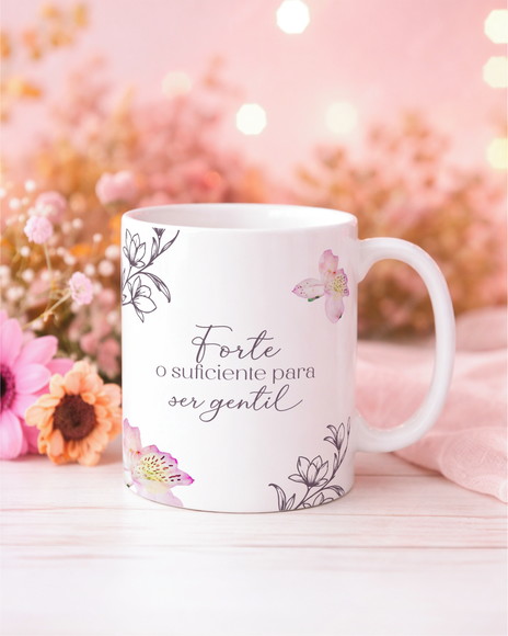 Caneca de Porcelana Dia das Mulheres