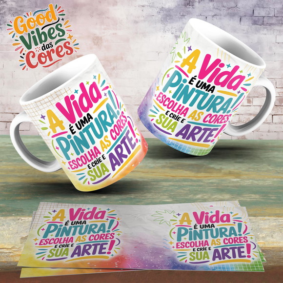 Caneca Personalizada de Porcelana Motivadoras