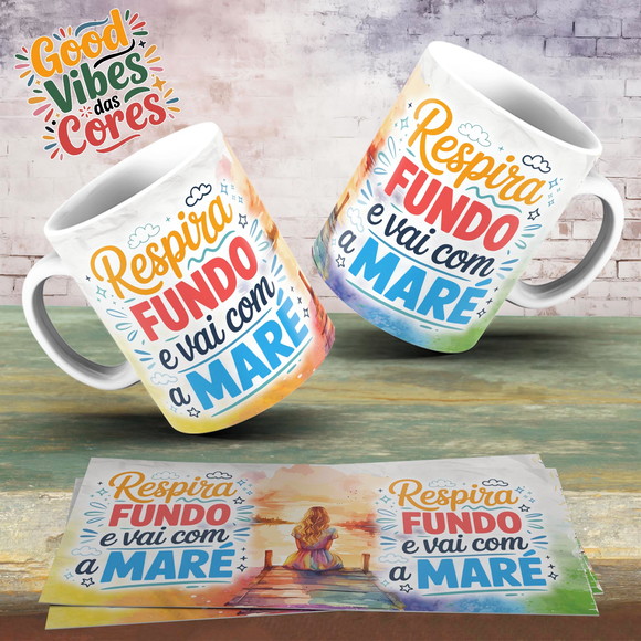 Caneca Personalizada de Porcelana Motivadoras