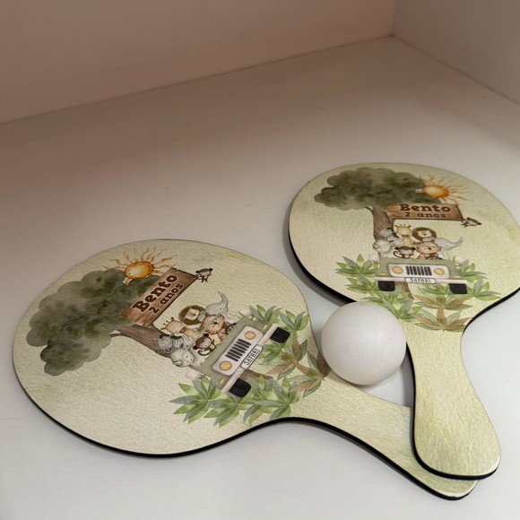 Raquete de Ping Pong Safari