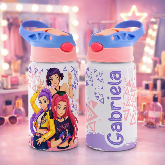Squeeze Personalizado de Alumínio Guerreias do K Pop