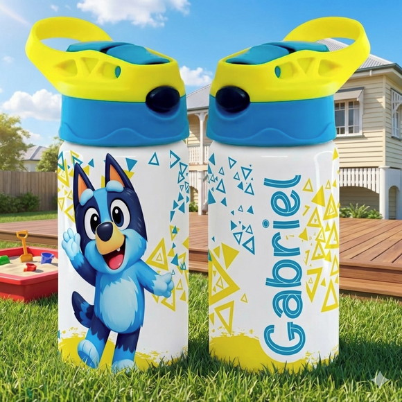 Squeeze de Alumínio Personalizado Bluey