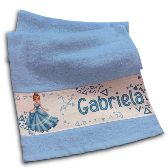 Toalhinha Personalizada Sublimação Cinderela