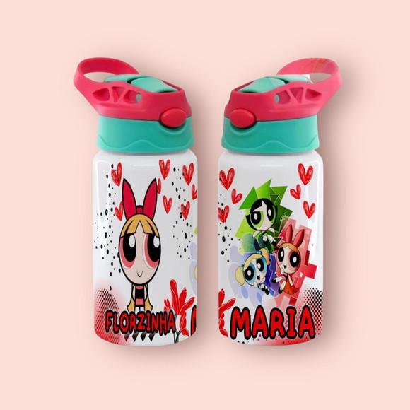 Squeeze de Alumínio Personalizado Florzinha
