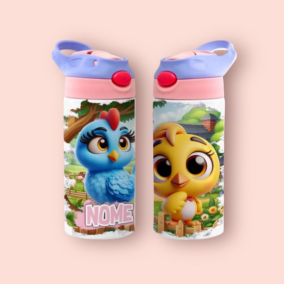 Squeeze de Alumínio Personalizado Galinha Pintadinha