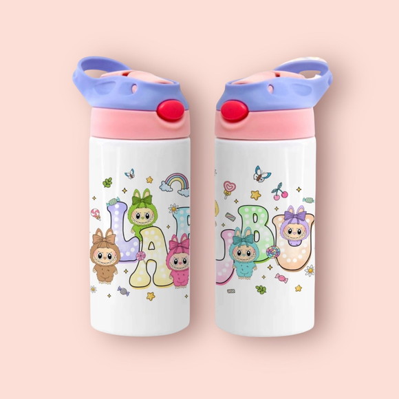 Squeeze de Alumínio Personalizado Labubu