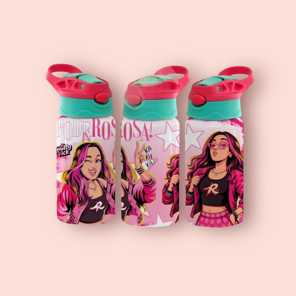 Squeeze de Alumínio Personalizado os Rosas