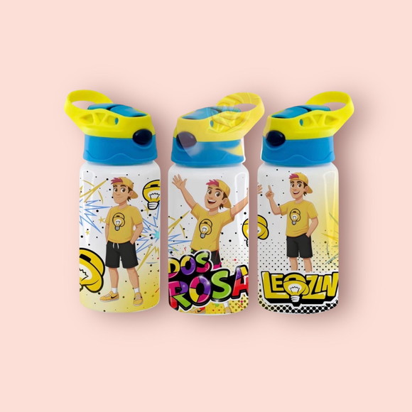 Squeeze de Alumínio Personalizado os Rosas