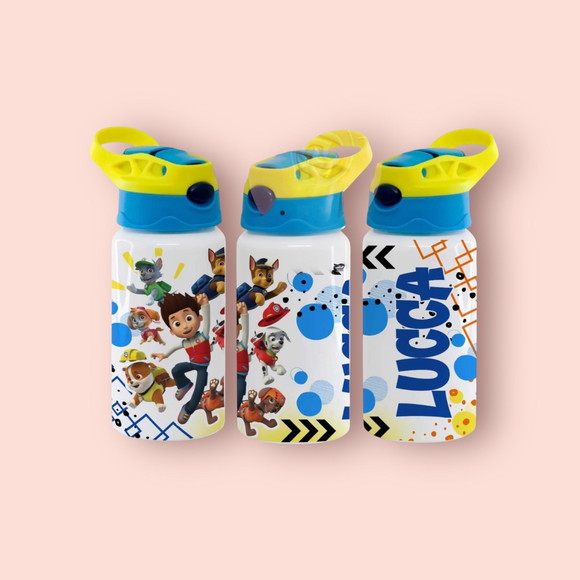 Squeeze de Alumínio Personalizado Patrulha Canina
