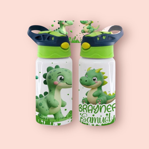 Squeeze de Alumínio Personalizado Dino Baby