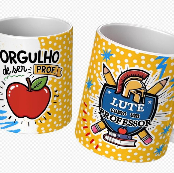 Caneca Personalizada de Porcelana Dia dos Professores