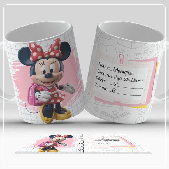 Caneca Personalizada de Polímero Minnei