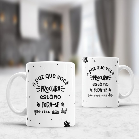 Caneca Personalizada de Porcelana Divertidas