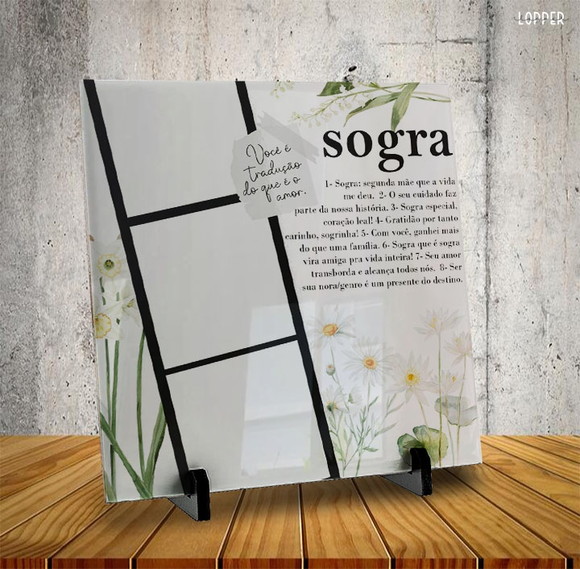 Azulejo Personalizado Família Sogra