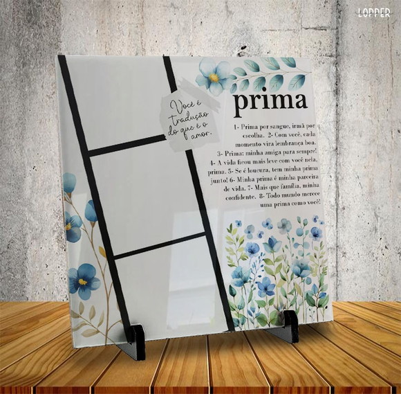 Azulejo Personalizado Família Prima