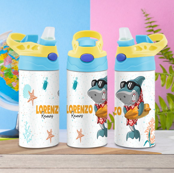 Squeeze de Alumínio Personalizado Tubarão