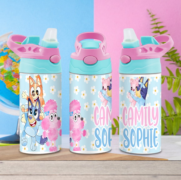 Squeeze de Alumínio Personalizado Bluey