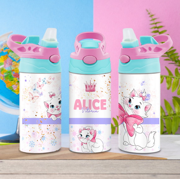 Squeeze de Alumínio Personalizado Gata Marie