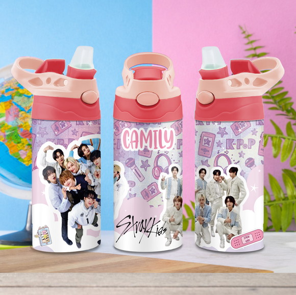 Squeeze de Alumínio Personalizado Stray Kids