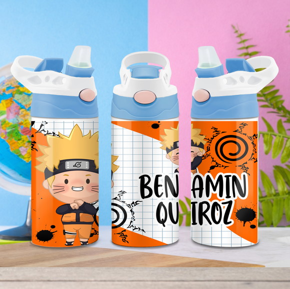Squeeze de Alumínio Personalizado Naruto