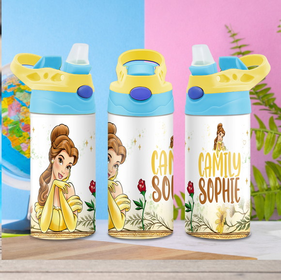 Squeeze Personalizado de Alumínio a Bela e a Fera