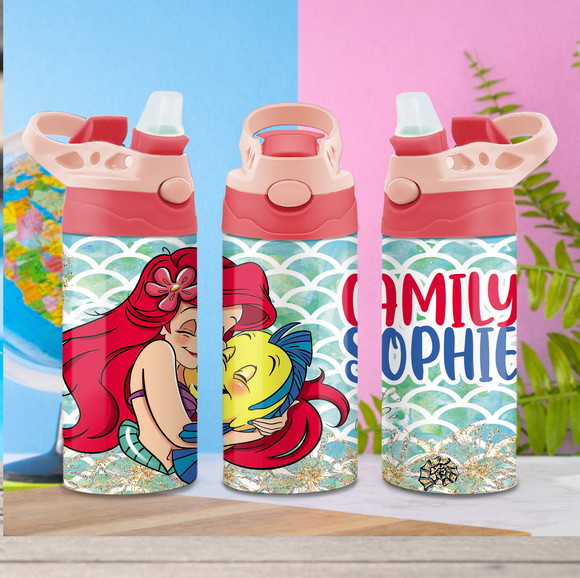 Squeeze de Alumínio Personalizado Pequena Sereia