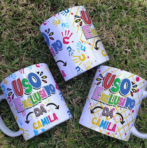 Caneca Personalizada de Polímero Autismo