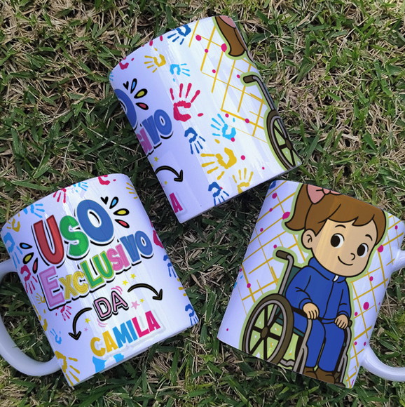 Caneca Personalizada de Polímero Inclusão