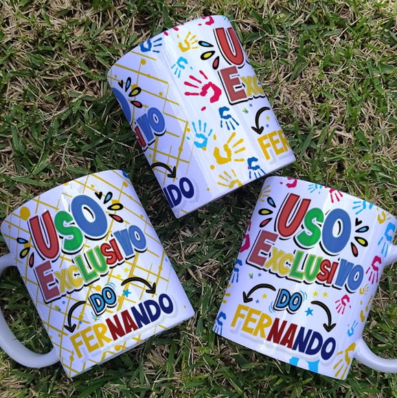 Caneca Personalizada de Porcelana Autismo