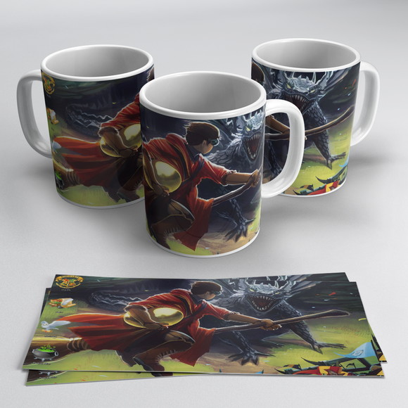 Caneca Personalizada de Porcelana Harry Potter