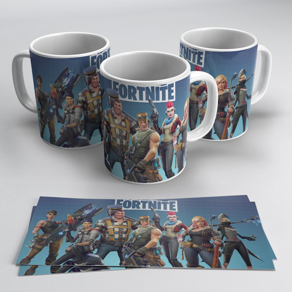 Caneca Personalizada de Porcelana Fortnite