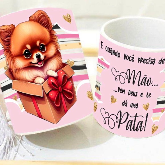 Caneca Personalizada de Porcelana Pets