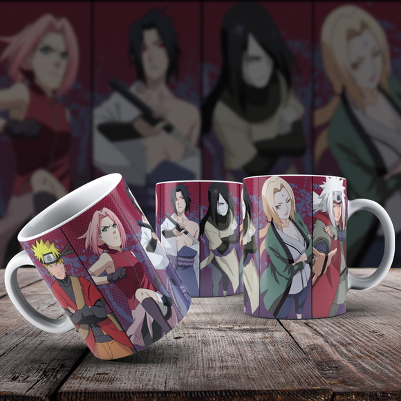 Caneca de Porcelana Animes