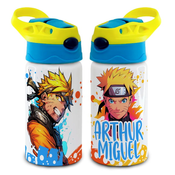 Squeeze de Alumínio Personalizado Naruto