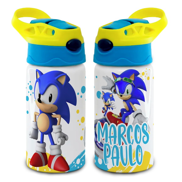 Squeeze de Alumínio Personalizado Sonic