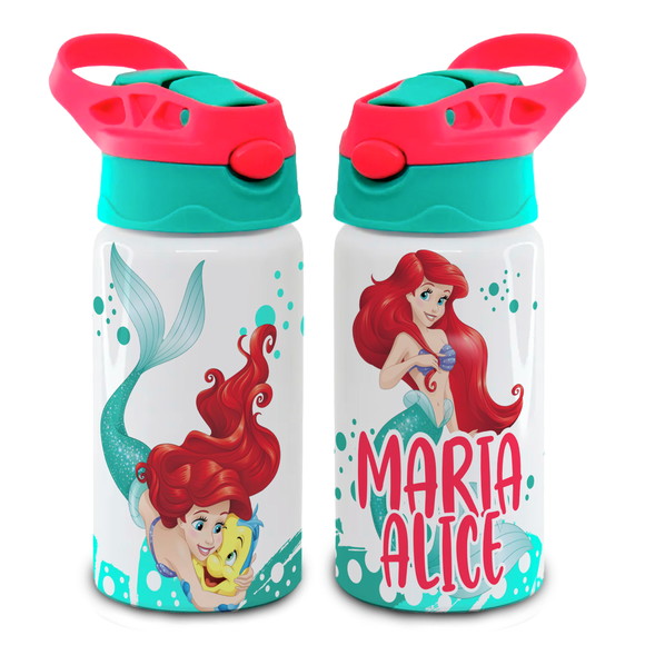 Squeeze de Alumínio Personalizado Pequena Sereia