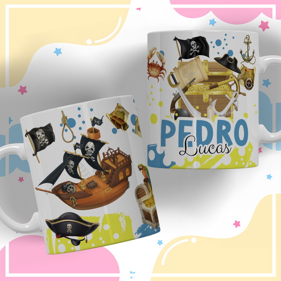 Caneca Personalizada de Polímero One Piece