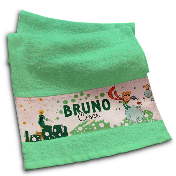 Toalhinha Personalizada Sublimação Pequeno Príncipe