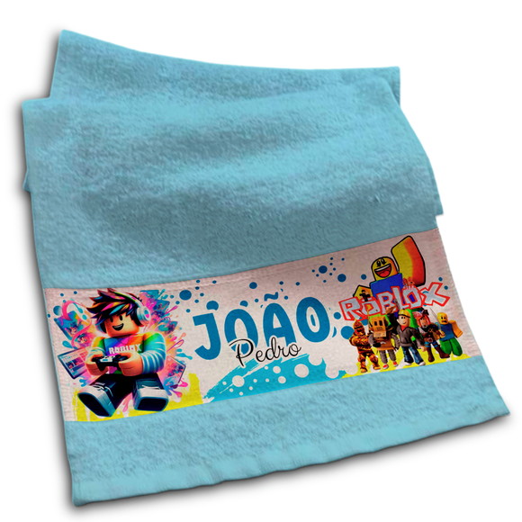 Toalhinha Personalizada Sublimação Roblox