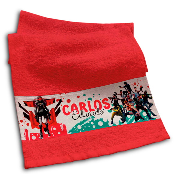 Toalhinha Personalizada Sublimação Fortnite