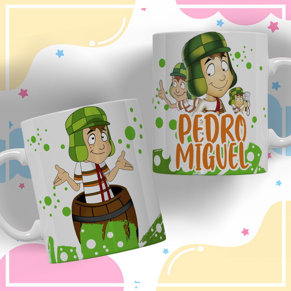 Caneca Personalizada de Polímero Chaves