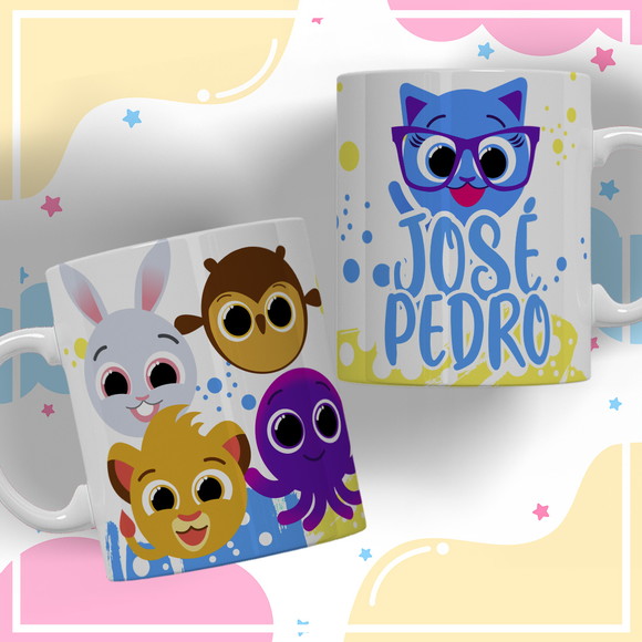 Caneca Personalizada de Polímero Bolofofo