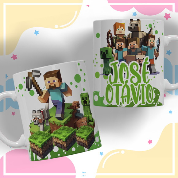 Caneca Personalizada de Polímero Minicraft