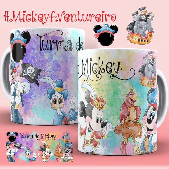 Caneca Personalizada de Porcelana Mickey