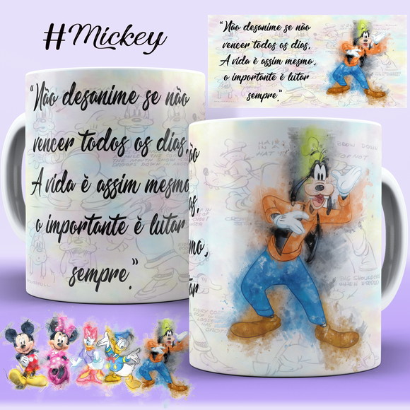 Caneca Personalizada de Porcelana Pateta