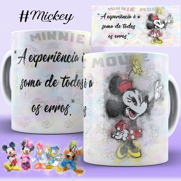 Caneca Personalizada de Porcelana Minnei